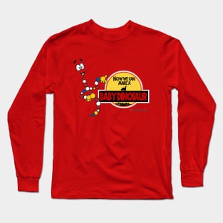 Mr. DNA Making a Baby Dino! Long Sleeve T-Shirt